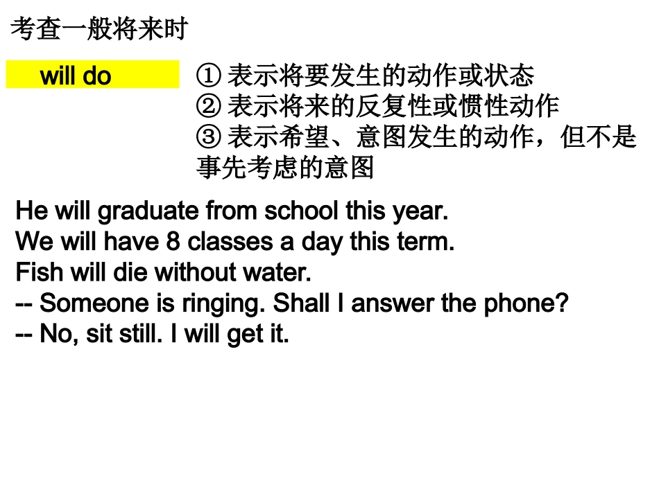 考查一般将来时_第1页