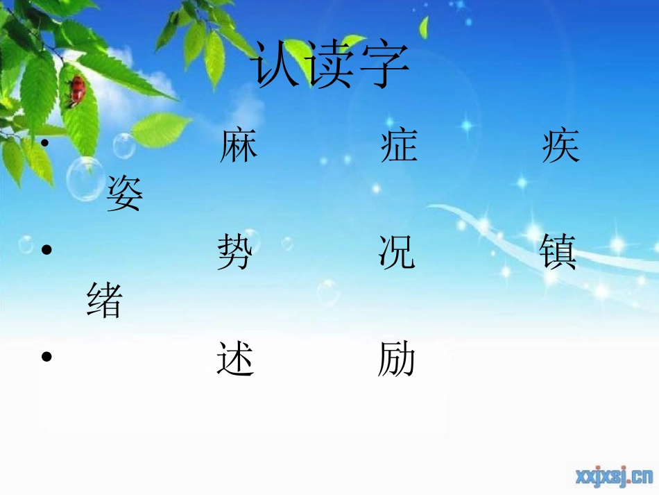 掌声__教学课件_第2页