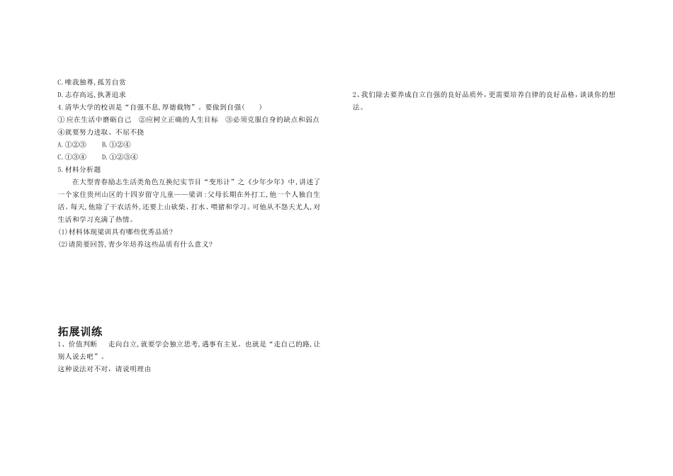 走自立自强之路学案_第3页