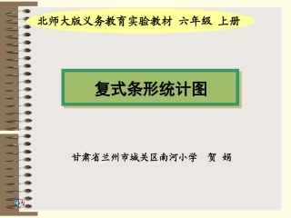 复式条形统计图贺娟