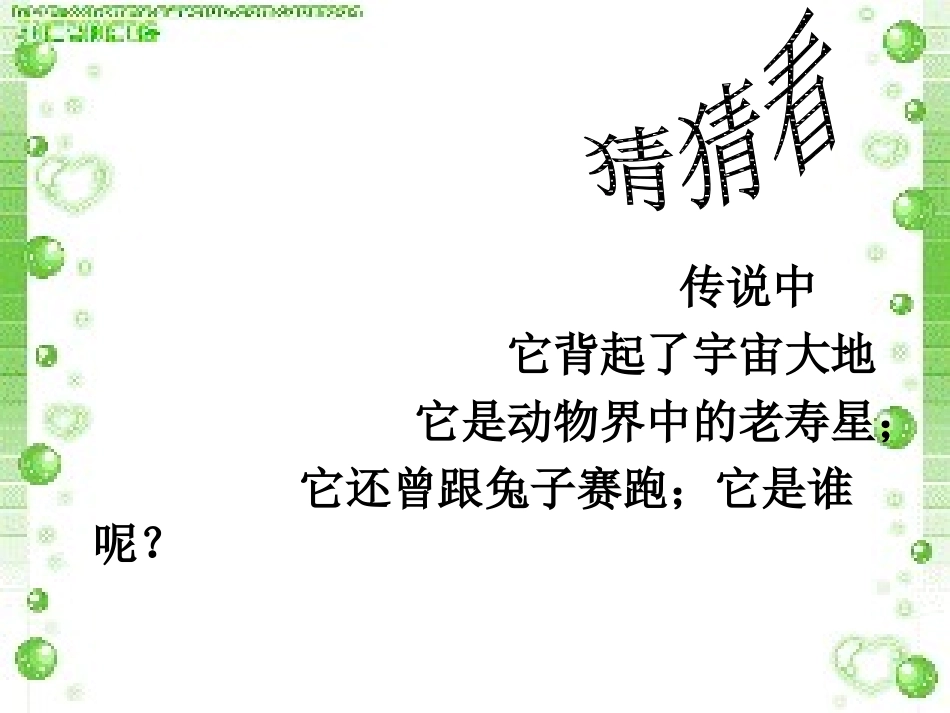 《犟龟》教学设计MicrosoftPowerPoint幻灯片_第1页