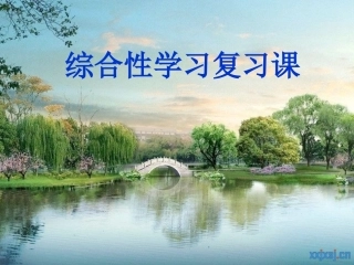综合性学习复习课