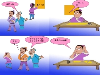 《厘米的认识》演示文稿