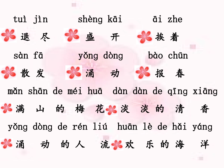 春到梅花山(课件)_第2页