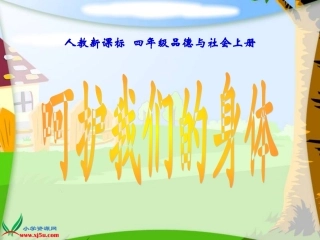 四年级上__品德《呵护我们的身体》