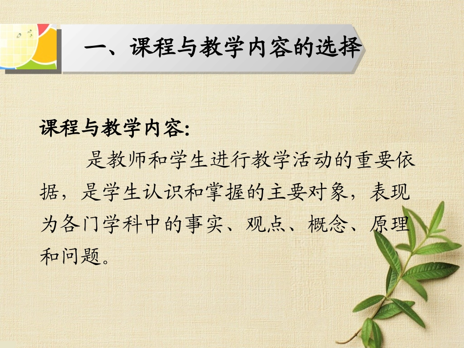 专题三：课程与教学内容_第2页