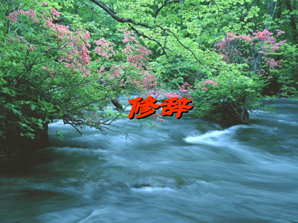 五年级语文上册修辞的复习_第1页