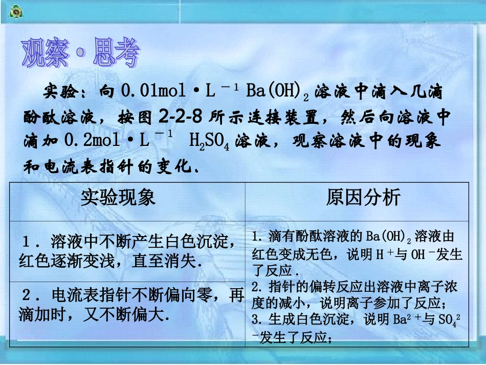 第二章第二节第二课时电解质在水溶液中的反应_第3页