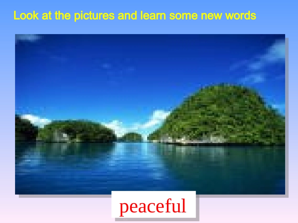 九年级英语第七单元Wherewouldyouliketovisit_第2页