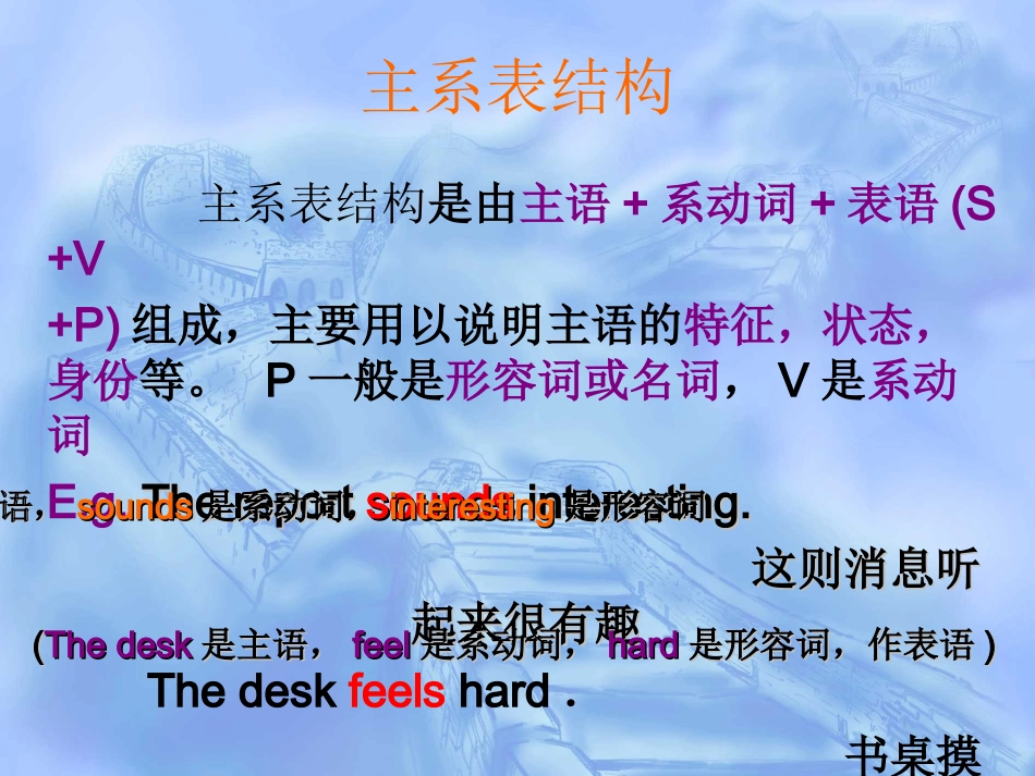 初中英语主系表结构讲解_第2页