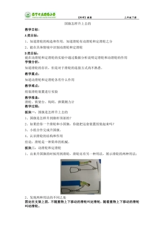 国旗怎样升上去的