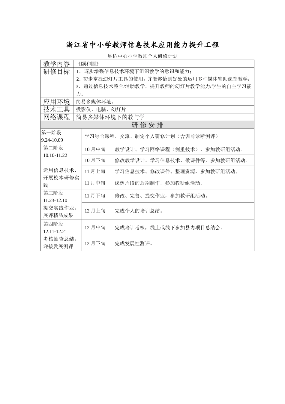 钱兰兰浙江省中小学教师信息技术应用能力提升工程_第1页