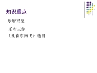 孔雀东南飞人物形象