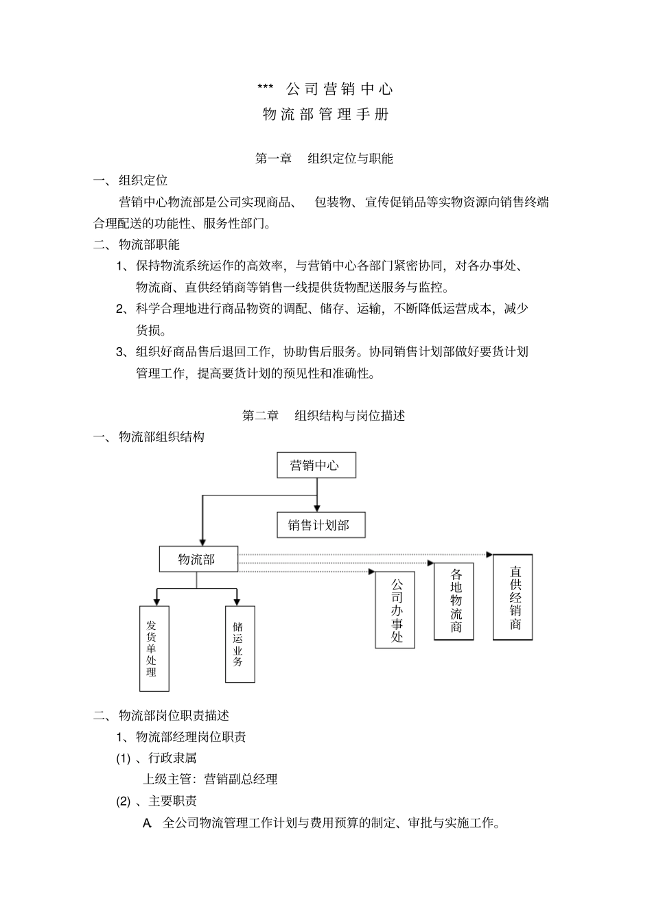 企业物流业务管理规范_第3页