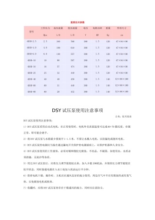 2025年试压泵操作规程