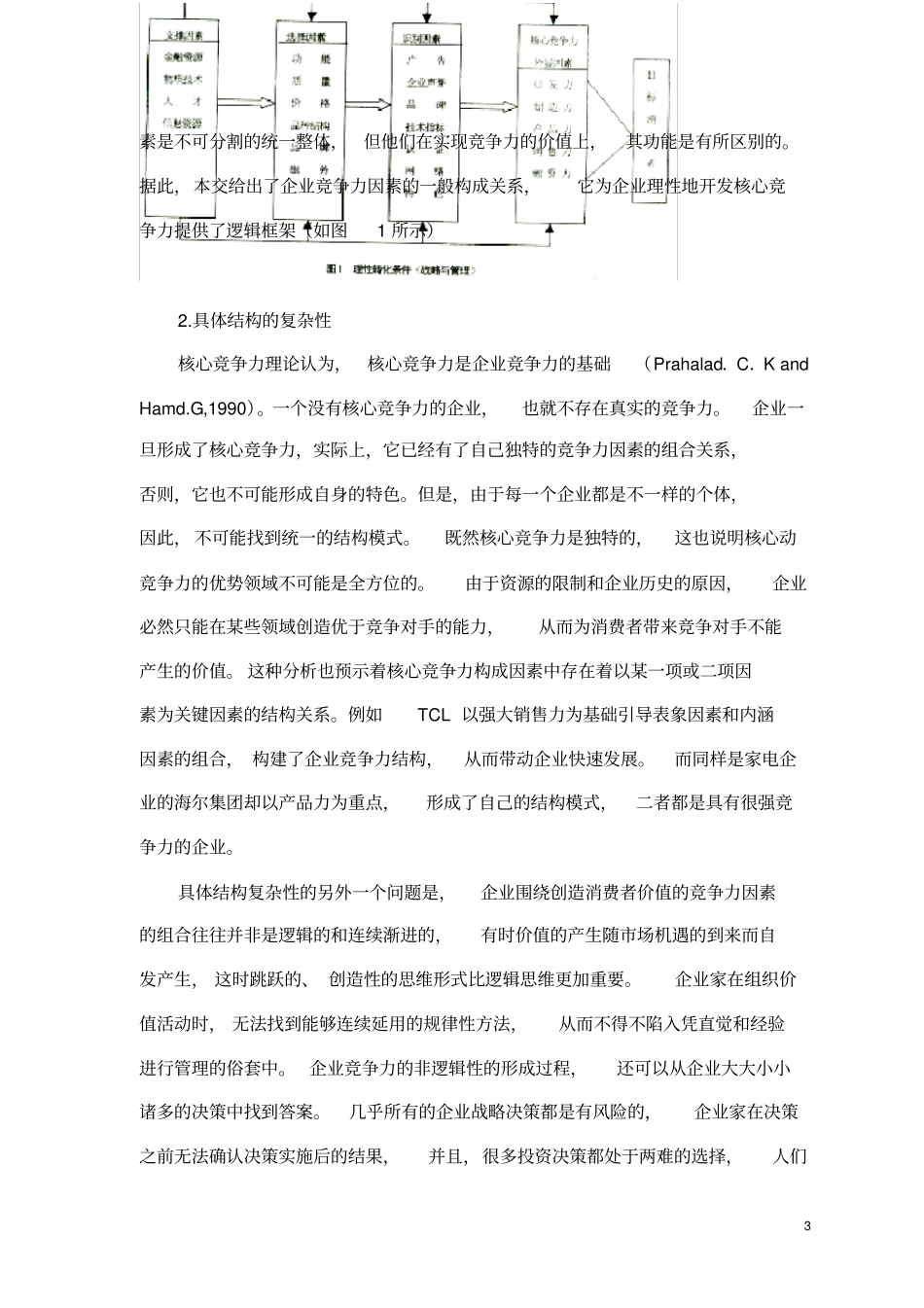 企业竞争力结构与核心竞争力的形成_第3页