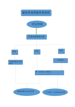 2025年管路滑脱流程图