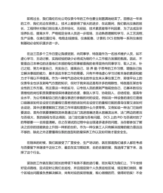 2025年仪表工作年终总结