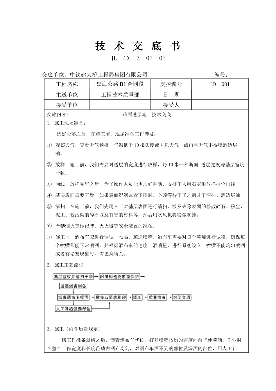 2025年透层施工技术交底_第1页