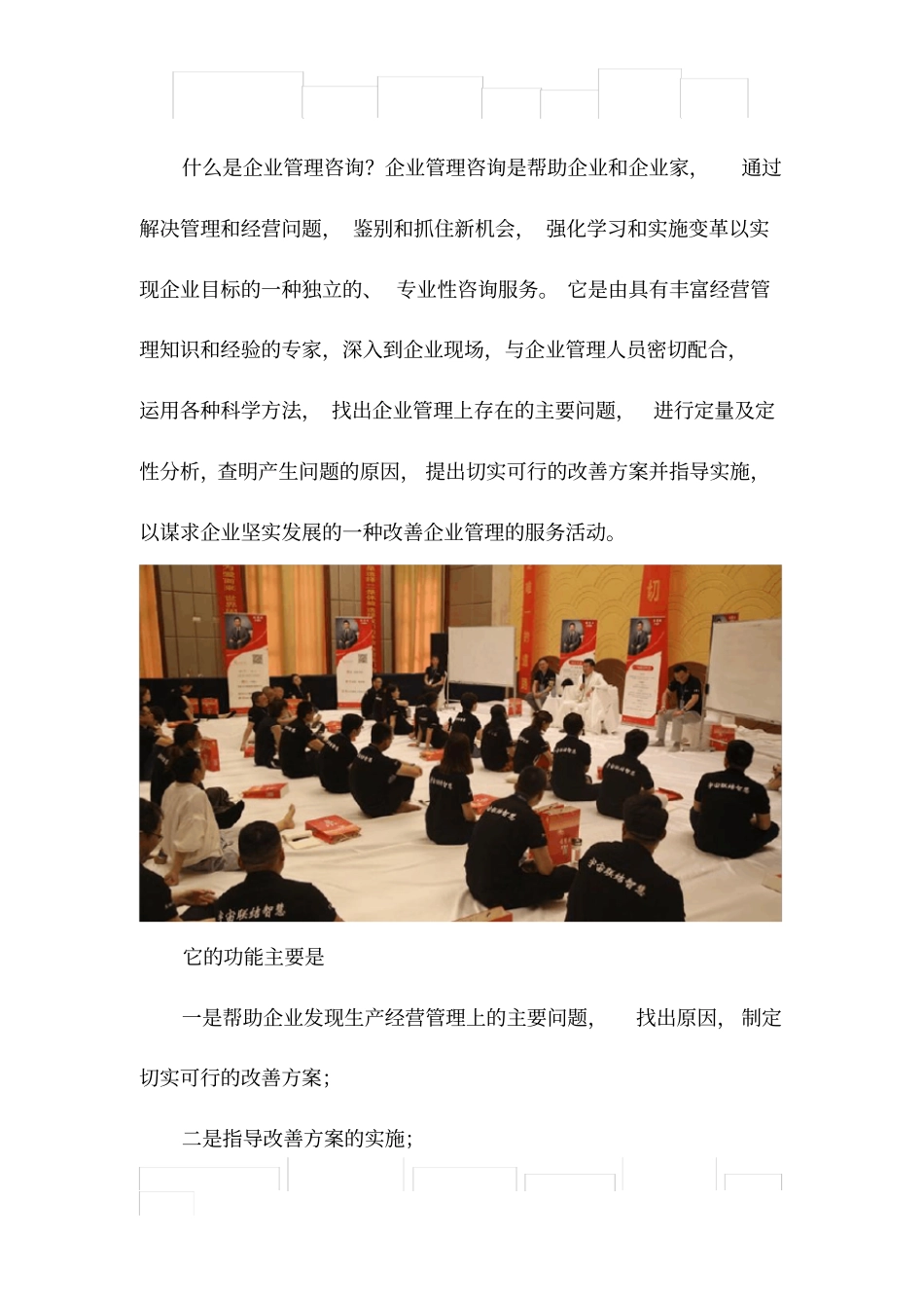 企业管理咨询及其功能的讲解_第1页