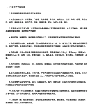 2025年药房各项规章规章制度