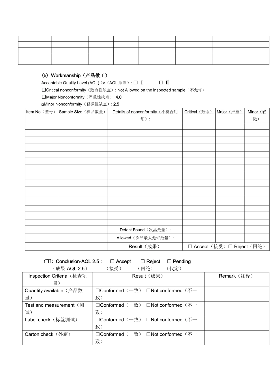 2025年家具验货报告_第3页