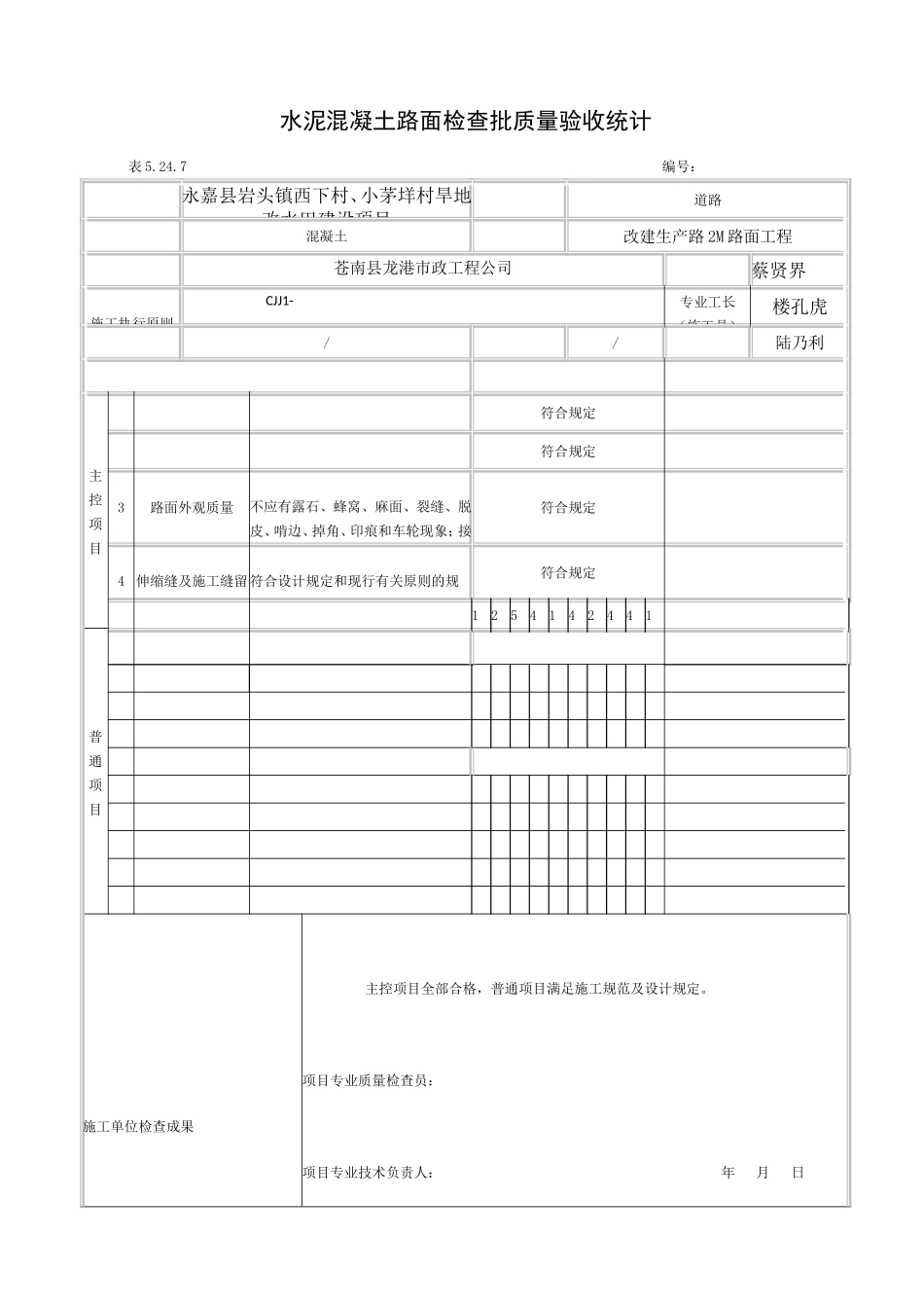 2025年路面修复检验批_第2页