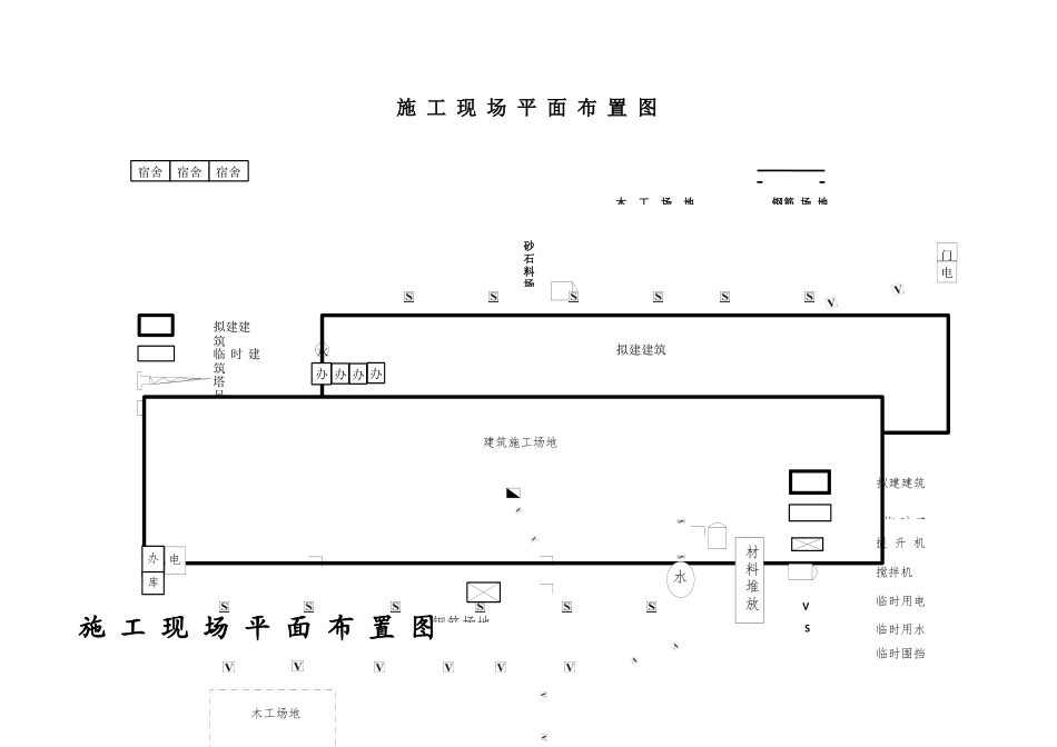 2025年施工现场平面布置图_第1页
