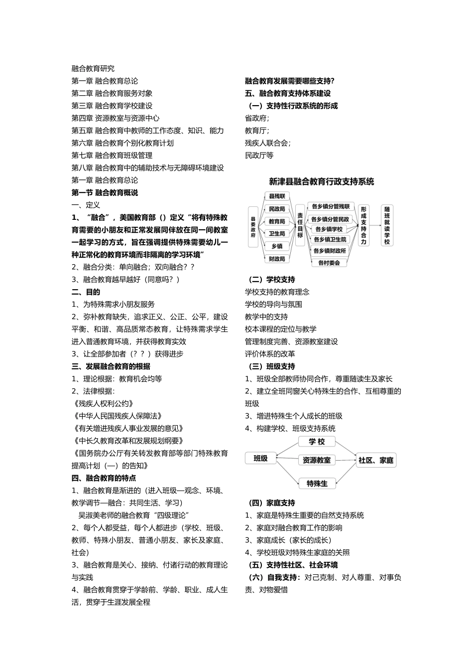 2025年融合教育复习资料_第1页