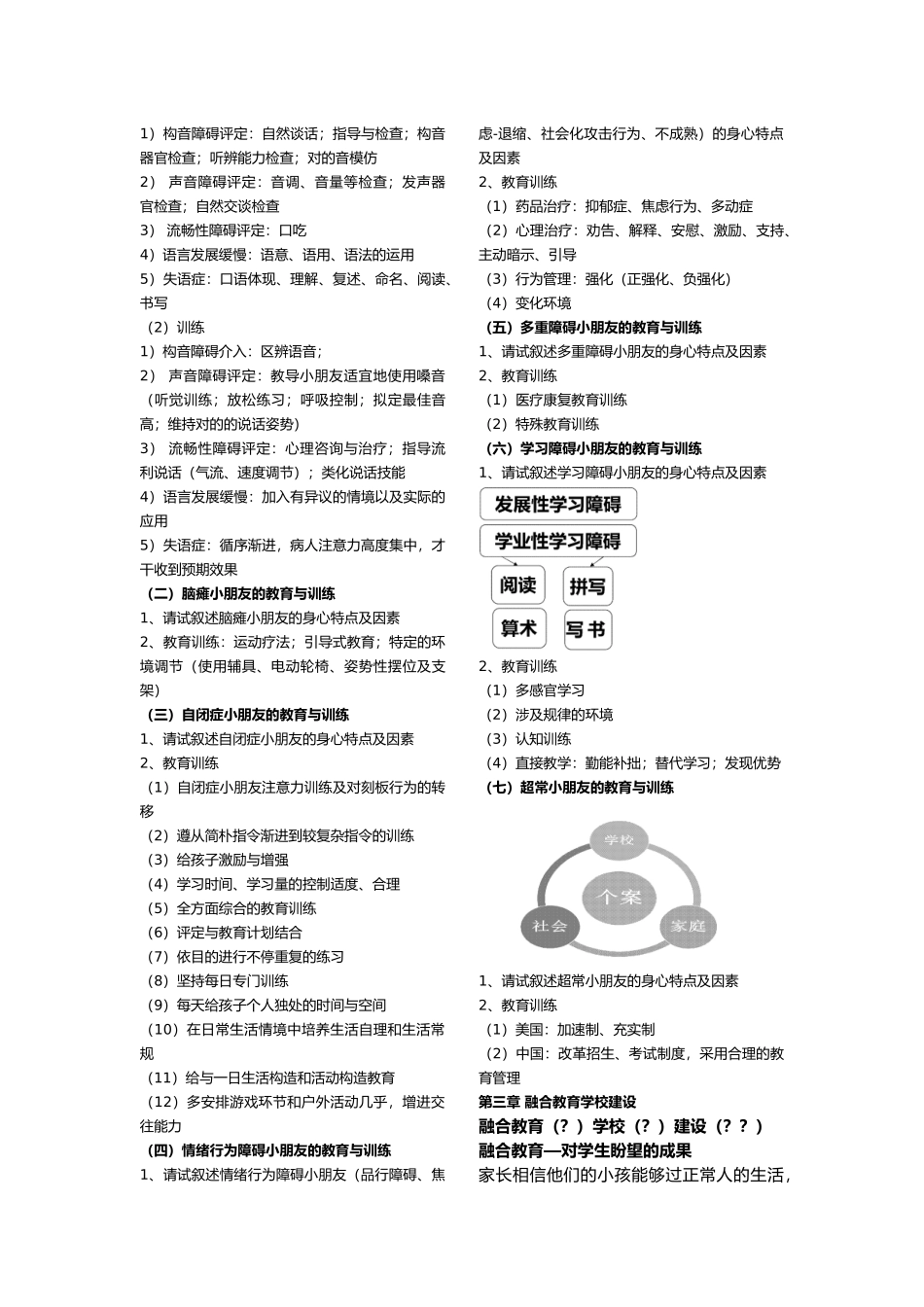 2025年融合教育复习资料_第3页