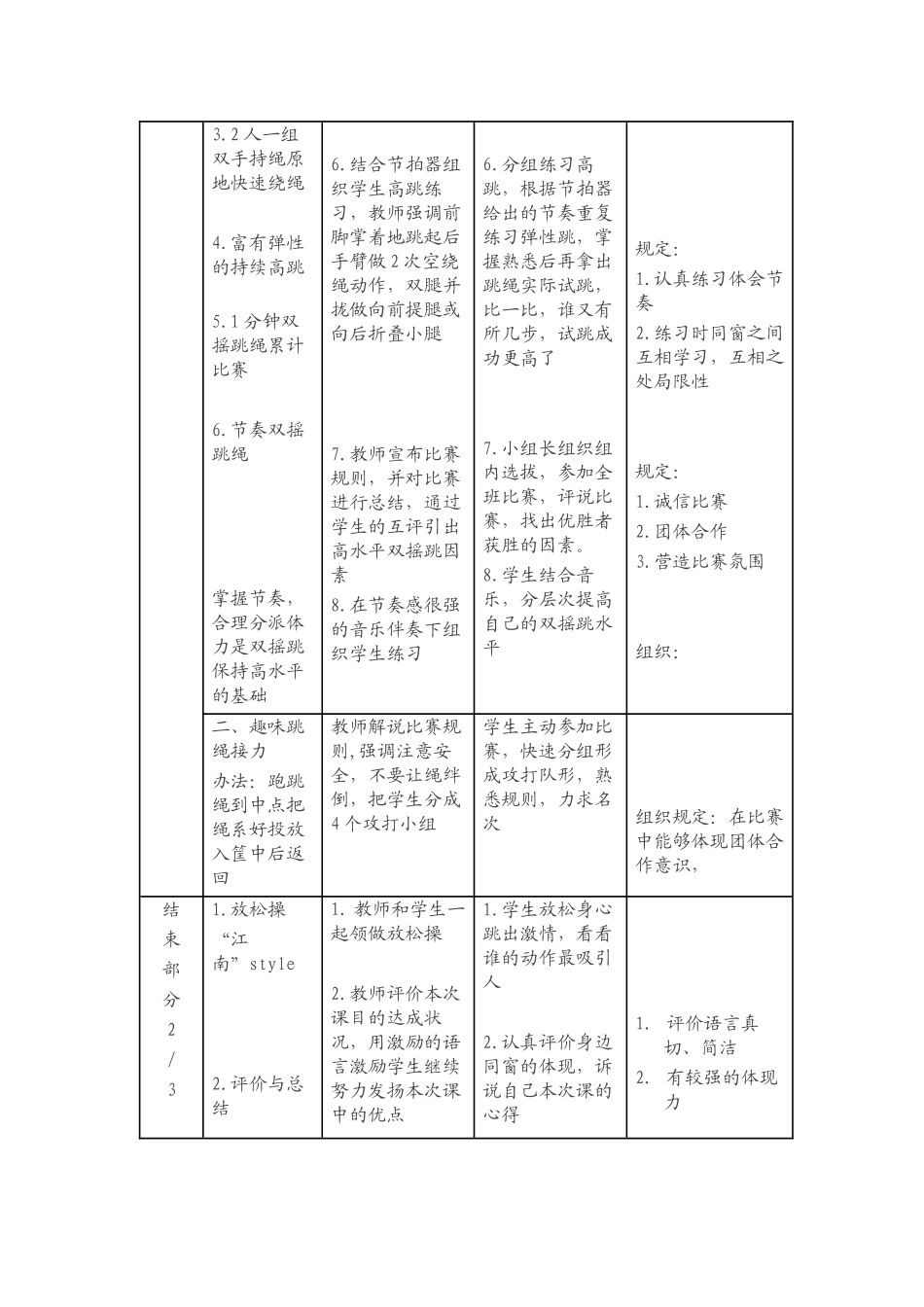 2025年双摇跳绳教学设计_第3页