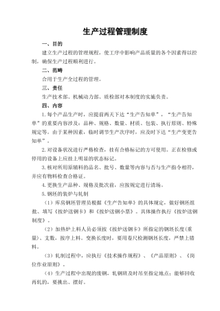 2025年生产过程管理制度
