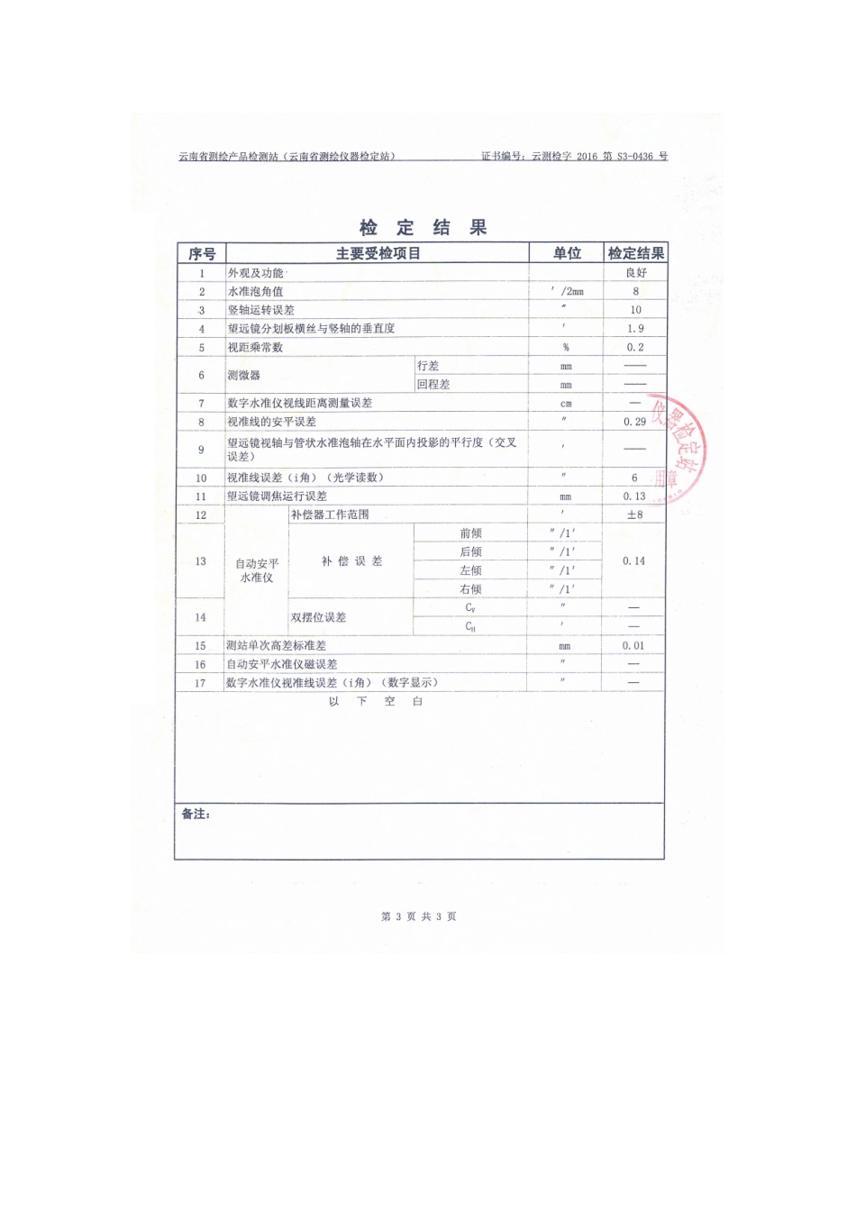 2025年水准仪送检报告_第3页