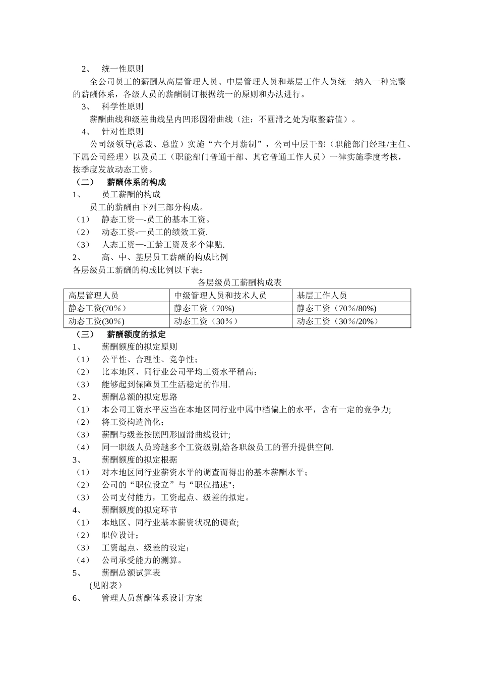 2025年薪酬福利设计方案_第2页