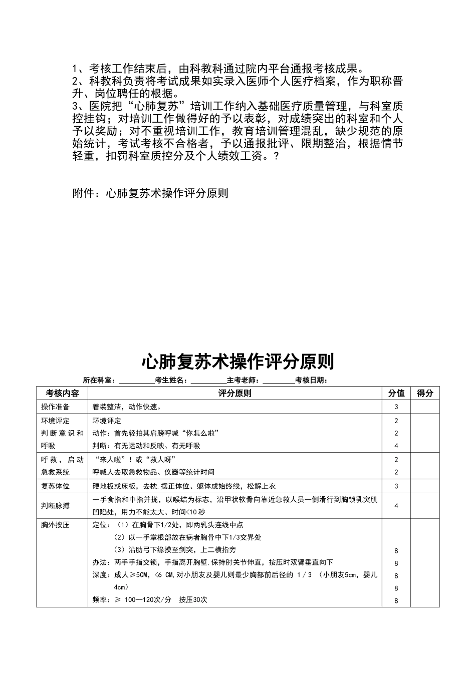 2025年心肺复苏培训方案_第2页