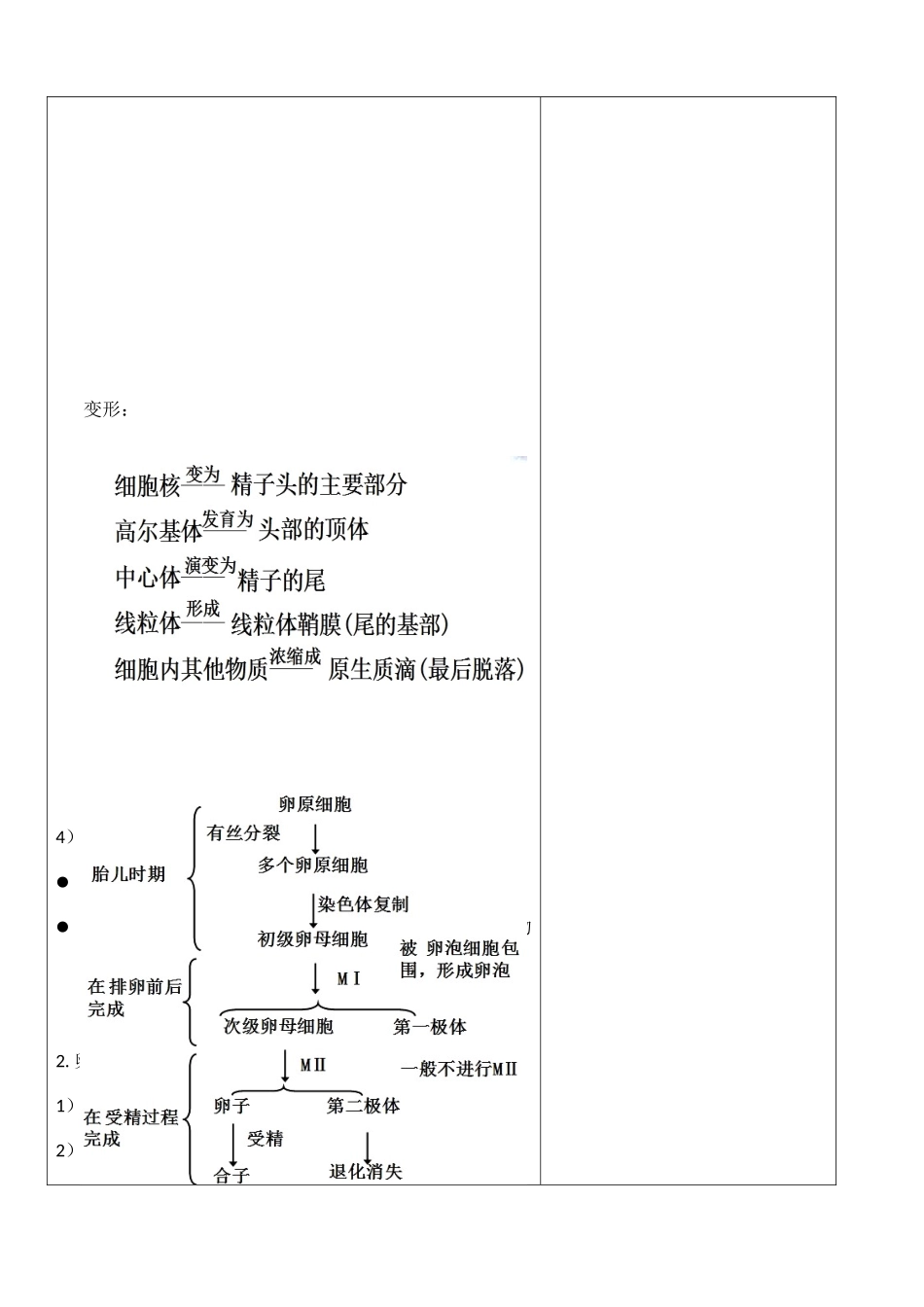 2025年教学设计高中选修三教案体内受精和早期胚胎发育教案_第3页