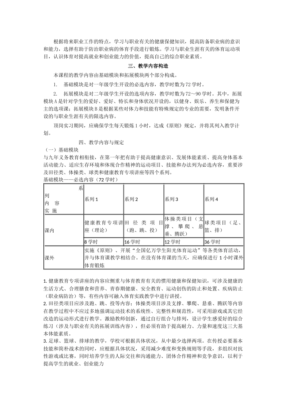 2025年体育教学大纲_第2页