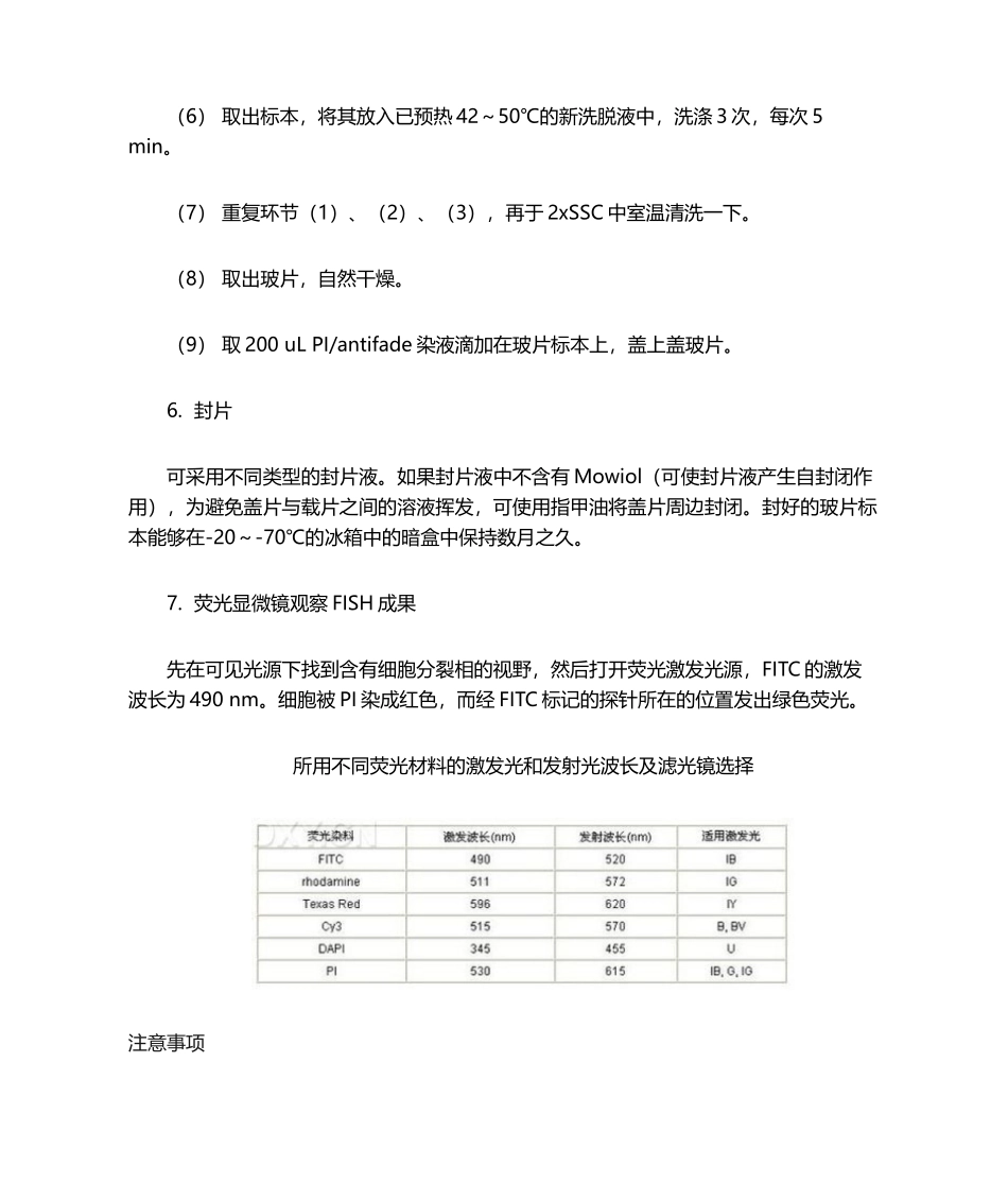 2025年荧光原位杂交实验具体步骤及详细说明_第3页