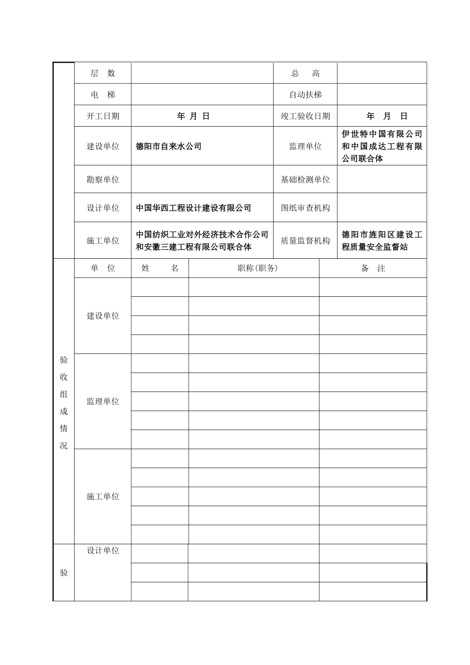 2025年四川竣工验收报告_第2页