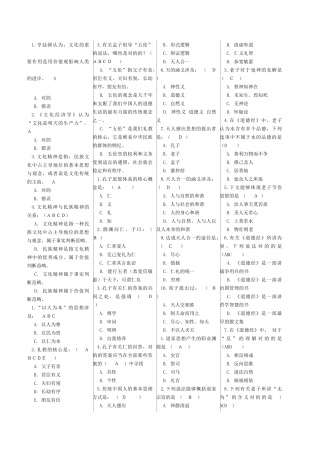 2025年中国传统文化考试试题及答案