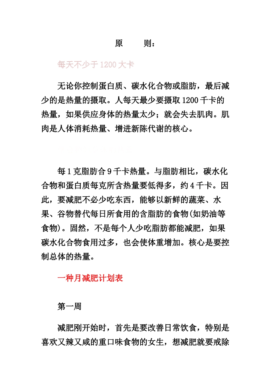 2025年一减肥计划表_第2页