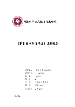 2025年校园网络组建实训报告