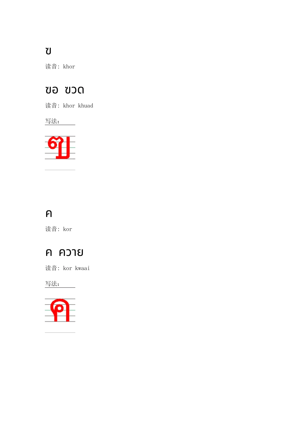 2025年泰语写法及发音_第2页