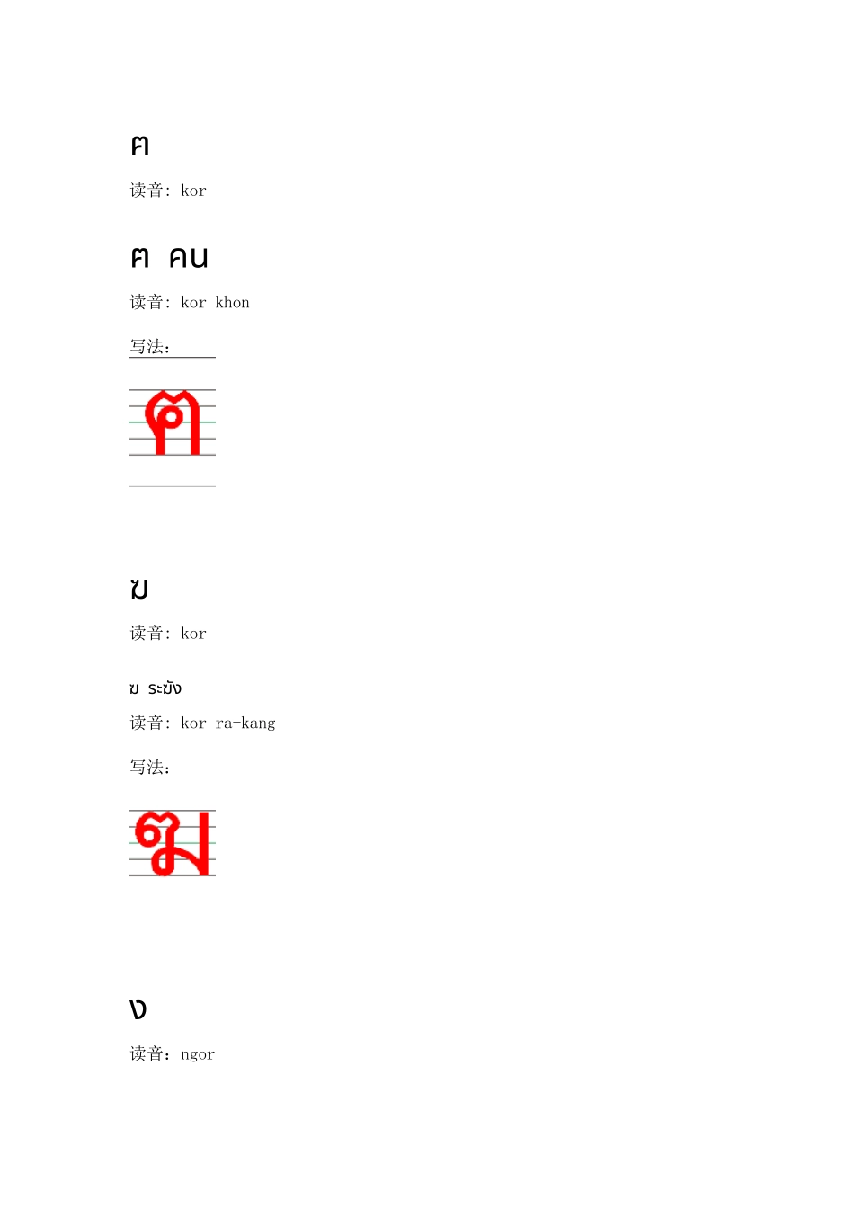 2025年泰语写法及发音_第3页