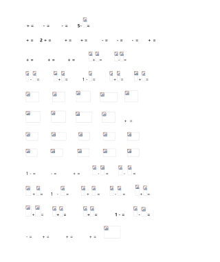 2025年异分母分数加减混合运算习题