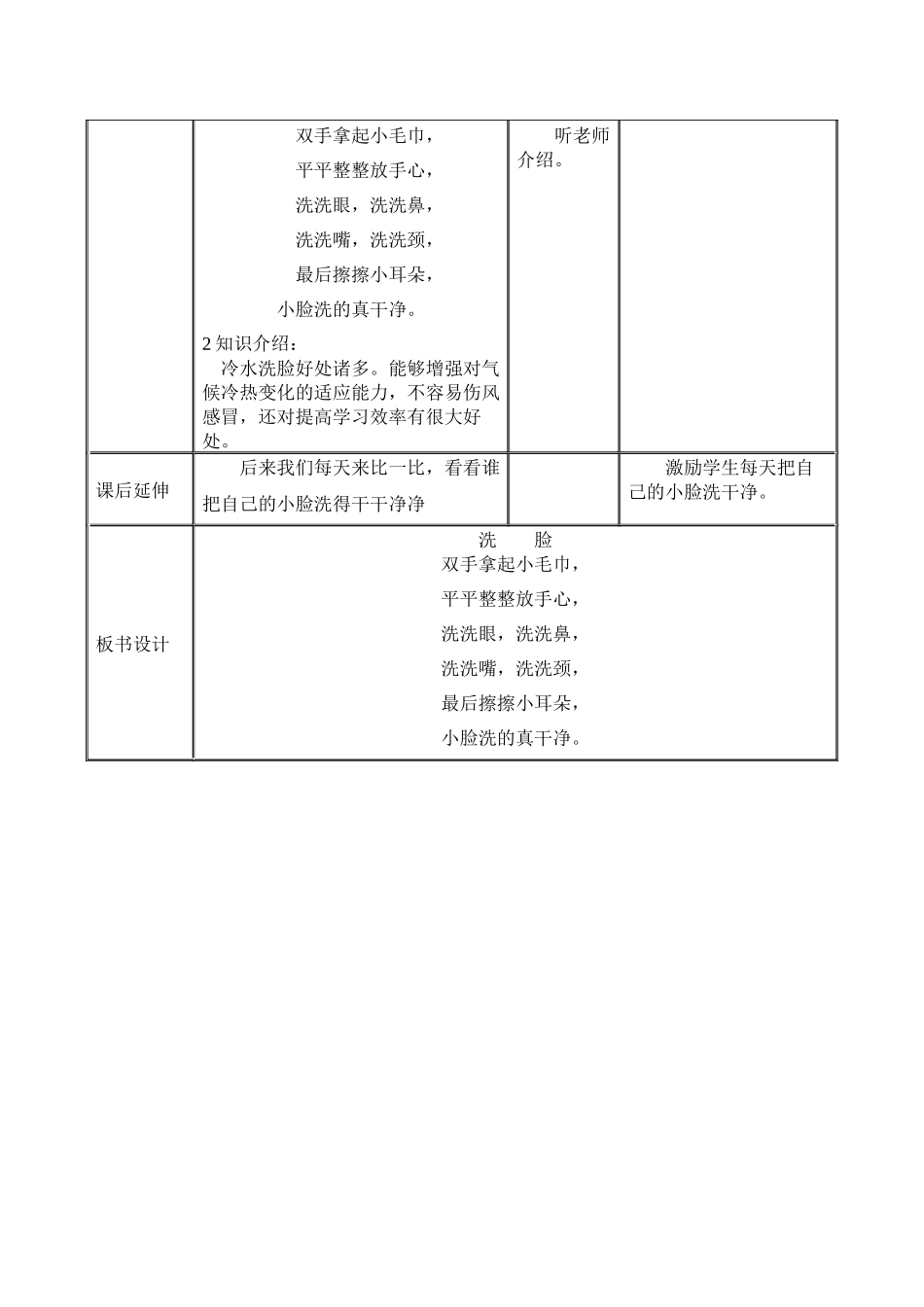 2025年洗脸教学设计_第3页