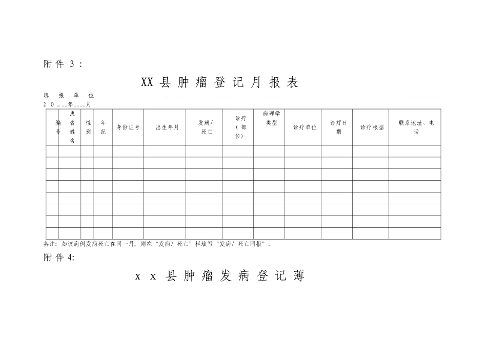 2025年居民肿瘤病例报告卡及相关表格_第3页