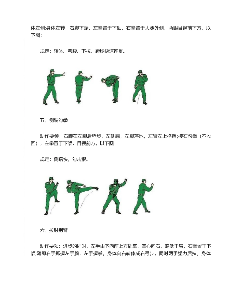 2025年擒敌拳十六动动作教案_第3页
