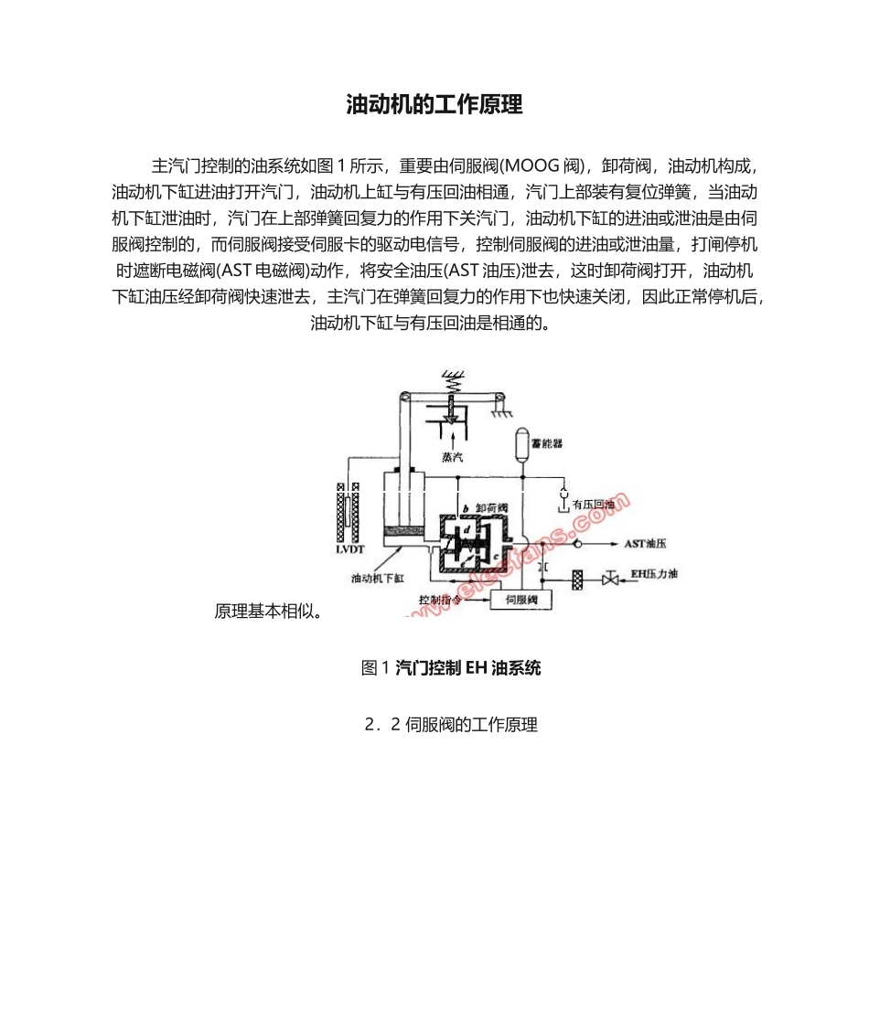 2025年油动机的工作原理_第1页