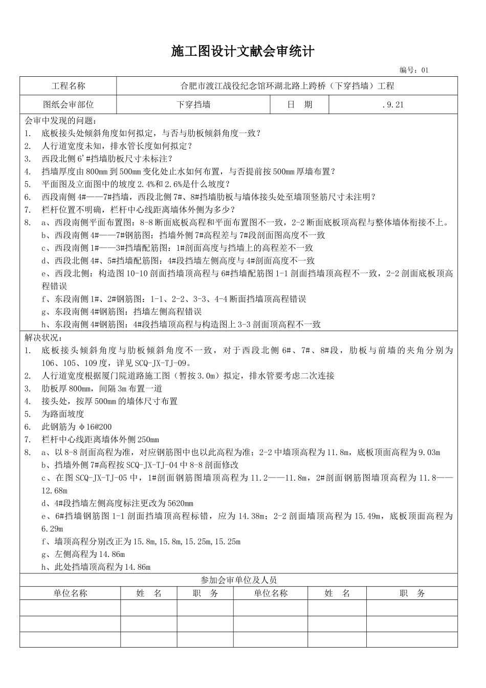 2025年施工图设计文件会审记录_第1页